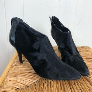 RW& CO Faux Calf Hair Heels Sz 7